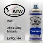 Preview: Audi, Atlas Gray Metallic, LY7Q / 4A: 400ml Sprühdose, von ATW Autoteile West.